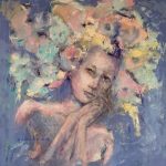 flowerrzz 90x100cm acryl mixed media, 888 euro