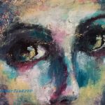 mirrors of the soul 50x70cm acryl mixed media, 590 euro