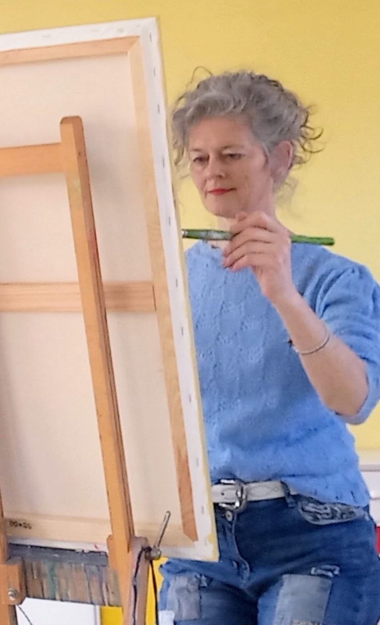 kunst portret schilderen marlie verboeket