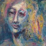 soulselfie marlie verboeket intuitief schilderen 20x20 cm