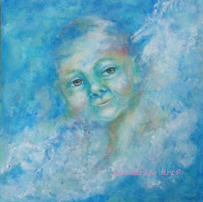 SoulSelfie intuitief portret by Marlie