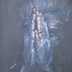 Praying Hands 24x30 cm pastel op pastelmat, 222 euro