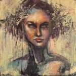 Ik doe het wel alleen, 40x40 cm mixed media, 333 euro